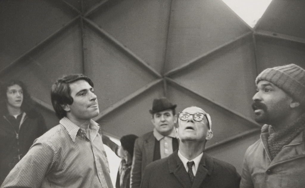 Photograph from the book CHARAS: The Improbable Dome Builders (1973)