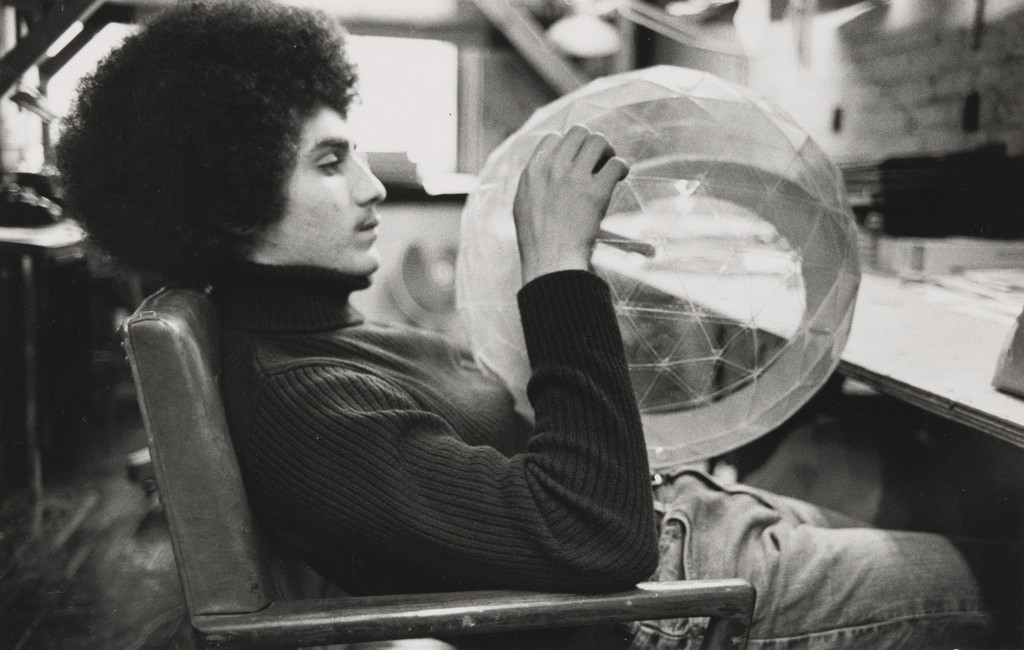 Photograph from the book CHARAS: The Improbable Dome Builders (1973)