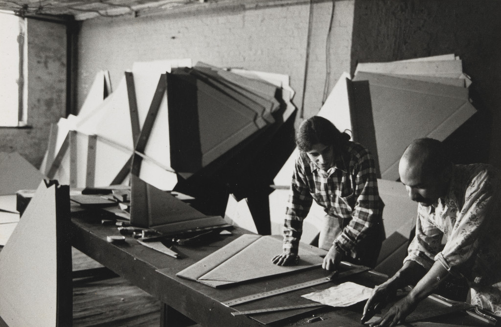 Photograph from the book CHARAS: The Improbable Dome Builders (1973)