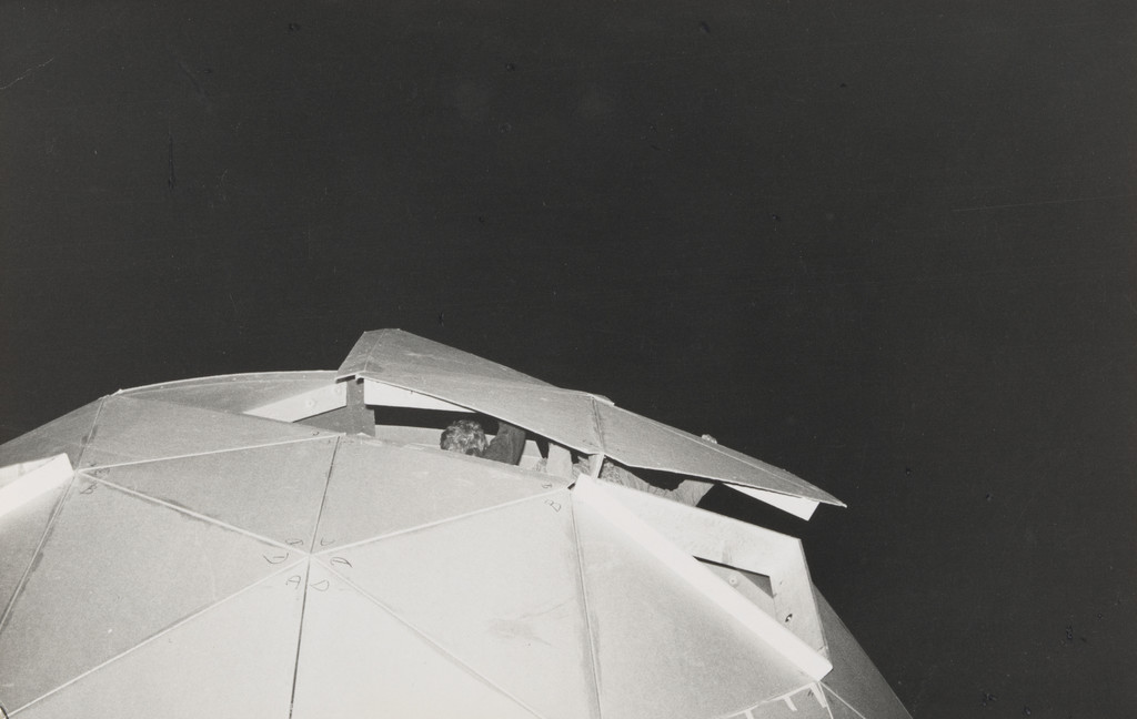 Photograph from the book CHARAS: The Improbable Dome Builders (1973)