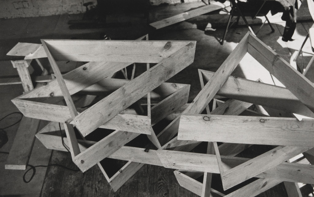 Photograph from the book CHARAS: The Improbable Dome Builders (1973)