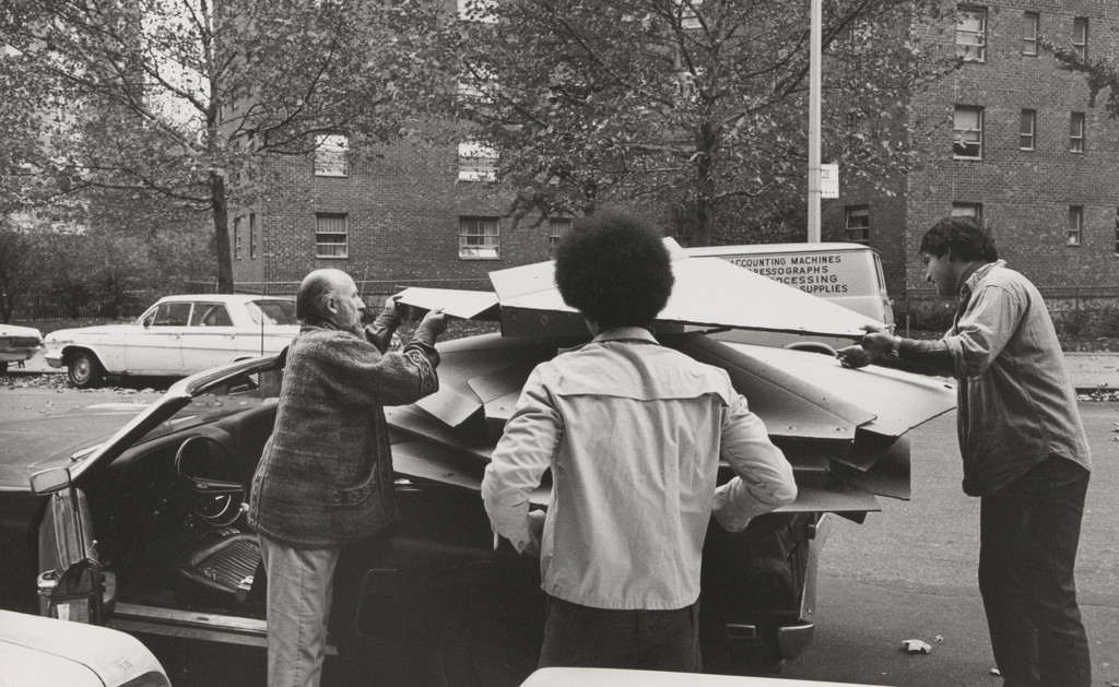 Photograph from the book CHARAS: The Improbable Dome Builders (1973)