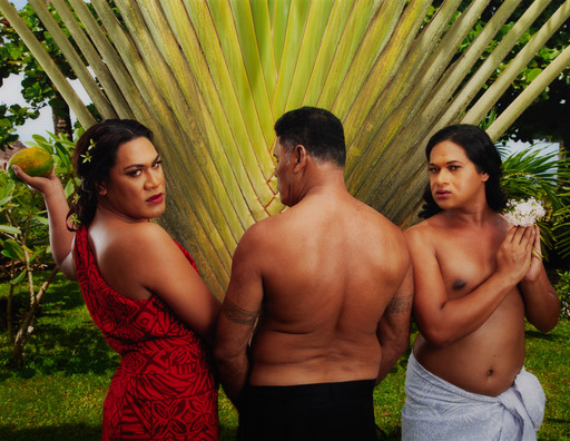 Three Fa'afafine (after Gauguin)