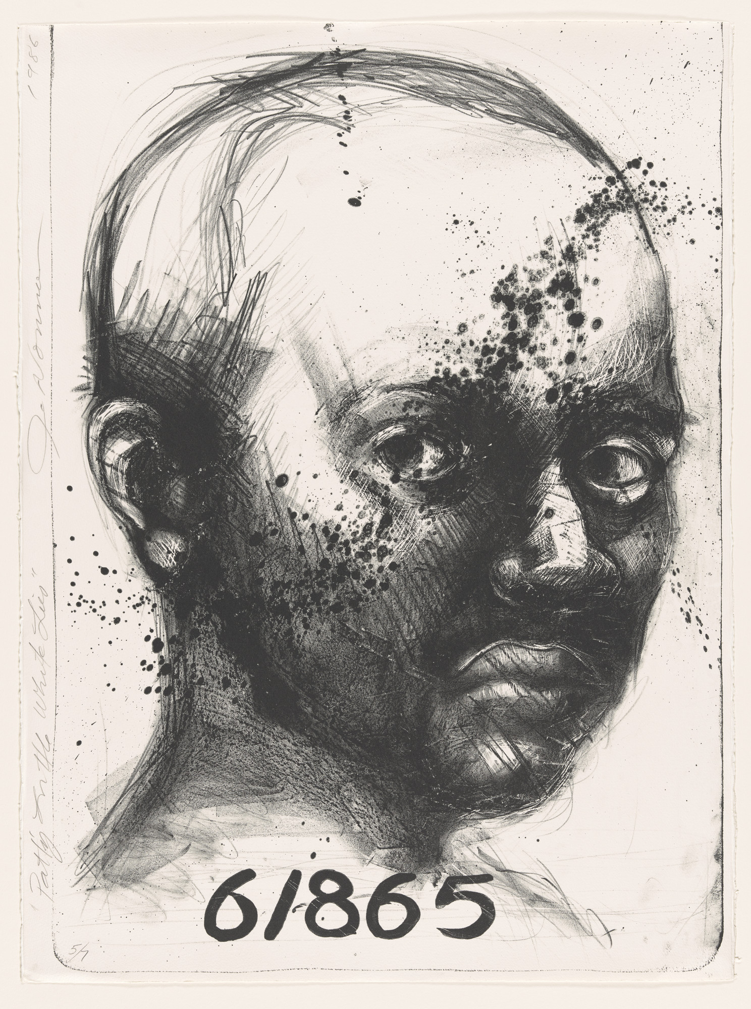 Joseph Norman. Accusation (self portrait) from Patty's Little White Lies