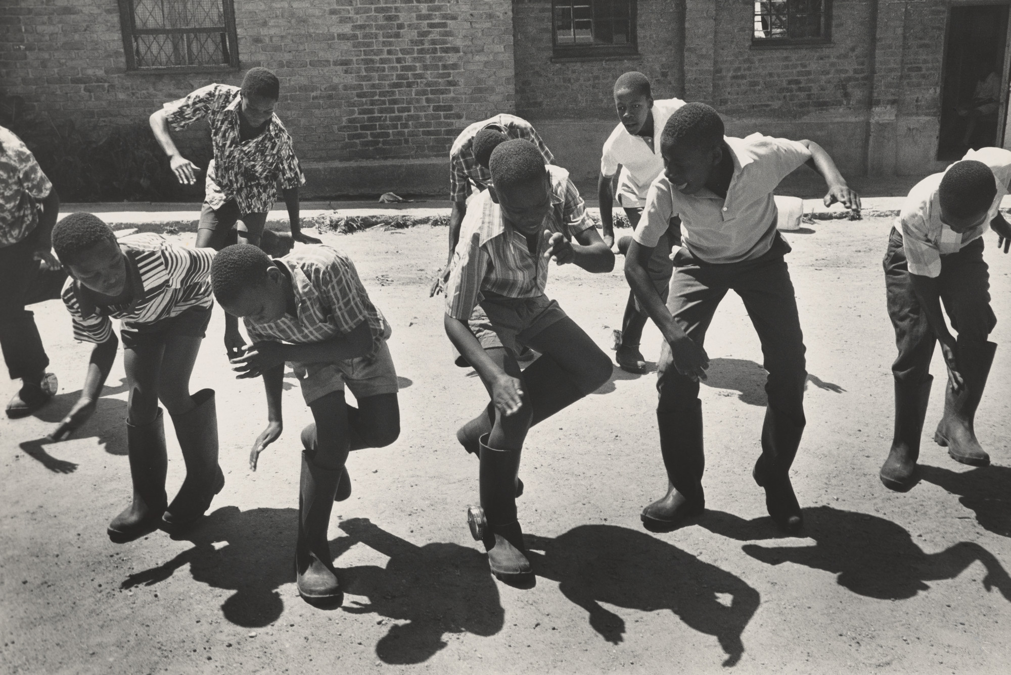 Jeanne Moutoussamy-Ashe. Mine Dancers, Alexandra Township, South