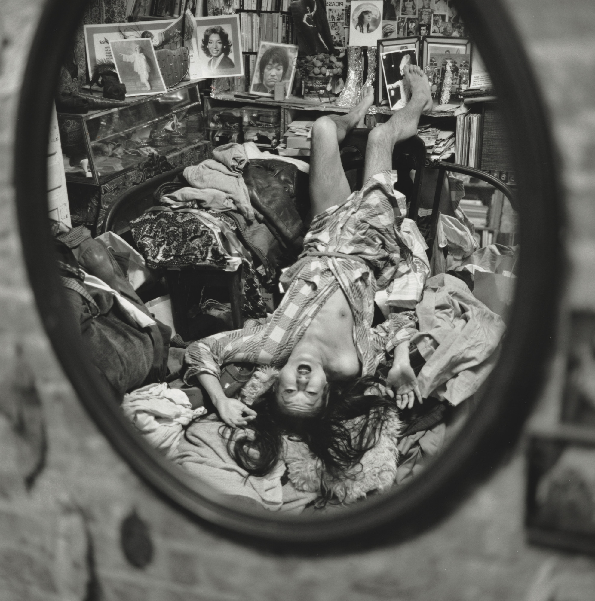 Arthur Tress. Agosto Machado with Cinemabilia, New York, from the series Theater of the Mind