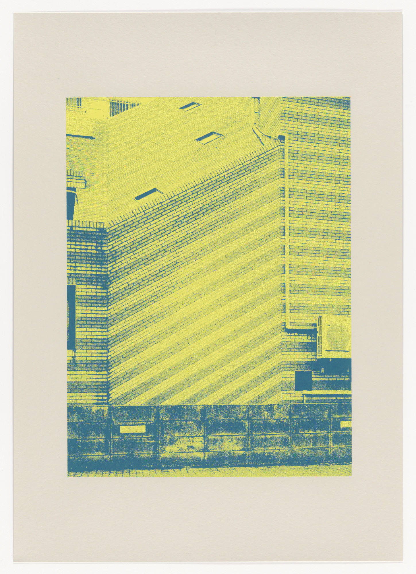 Stefano Graziani. Striped House, architect Kakumasa Yamashita 1981, Roppongi, Tokyo I from the portfolio Four Five Six