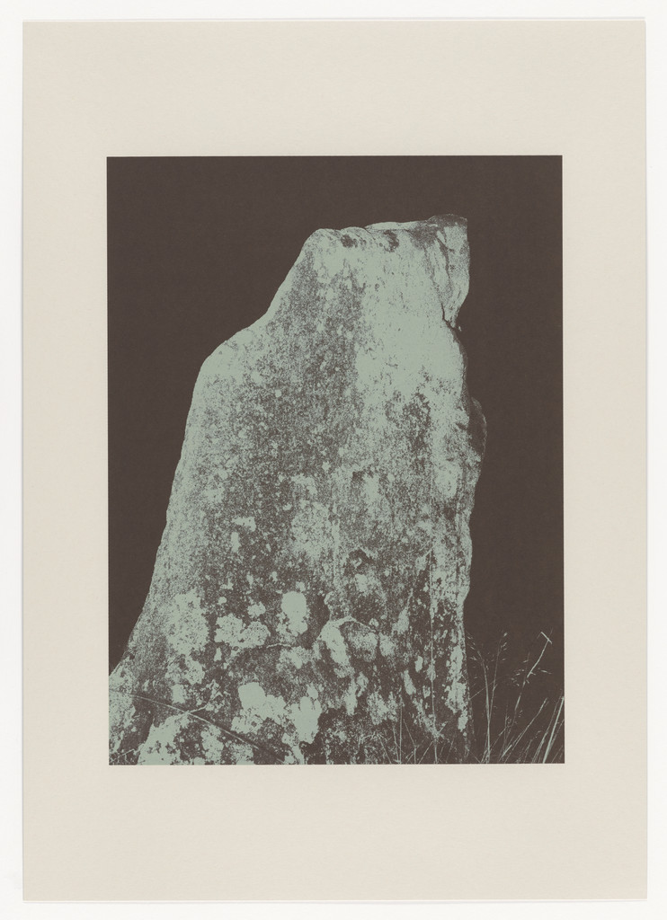 Carnac or les alignements. The whale. At Night, Carnac II from the portfolio Four Five Six