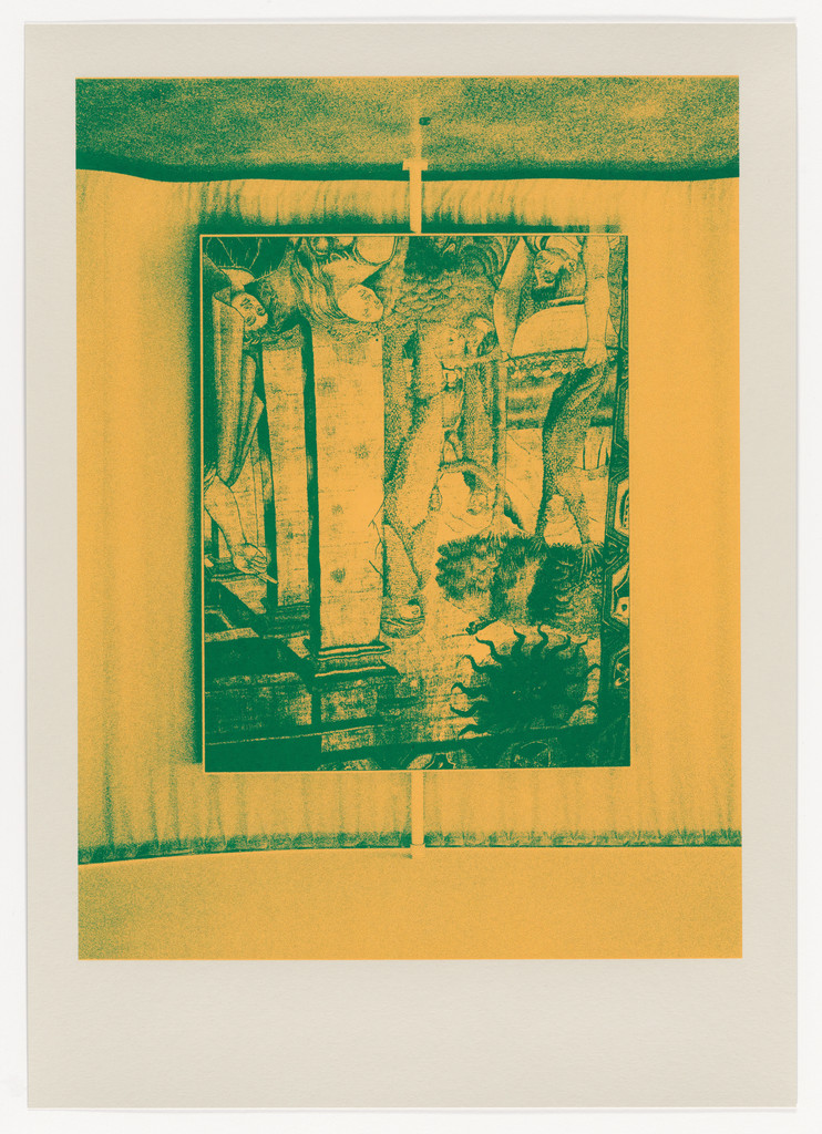 Image and Architecture (Vitra, Weil am Rhein) / April (The Trivulzio Tapestries, Cycle of Bramantino, 1504–09, Milan) from the portfolio Four Five Six, Bas Princen, 2025