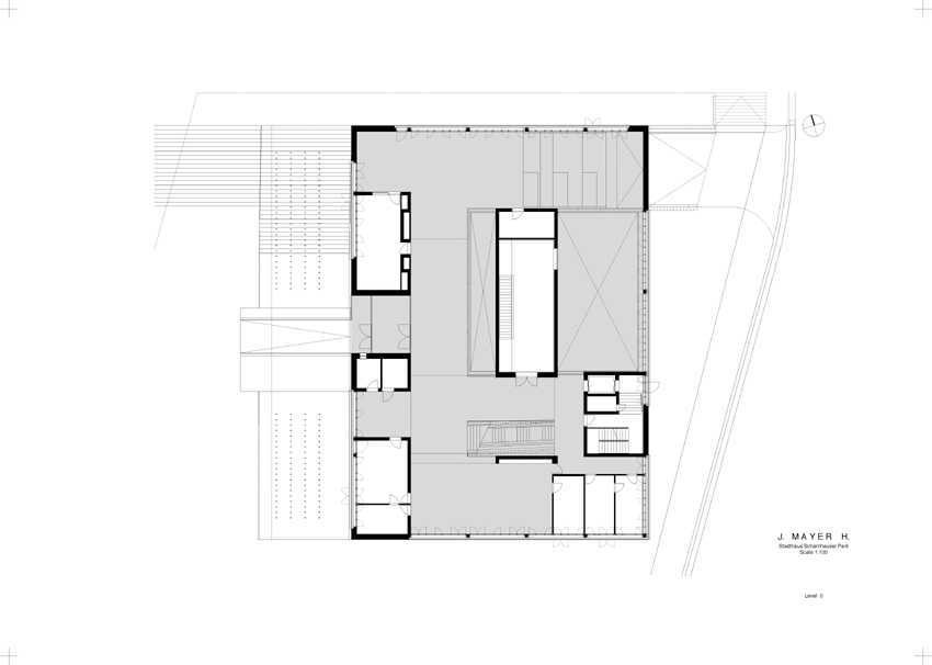 Jürgen Mayer H.. Stadthaus Scharnhauser Park, Ostfildern, Germany. 2002
