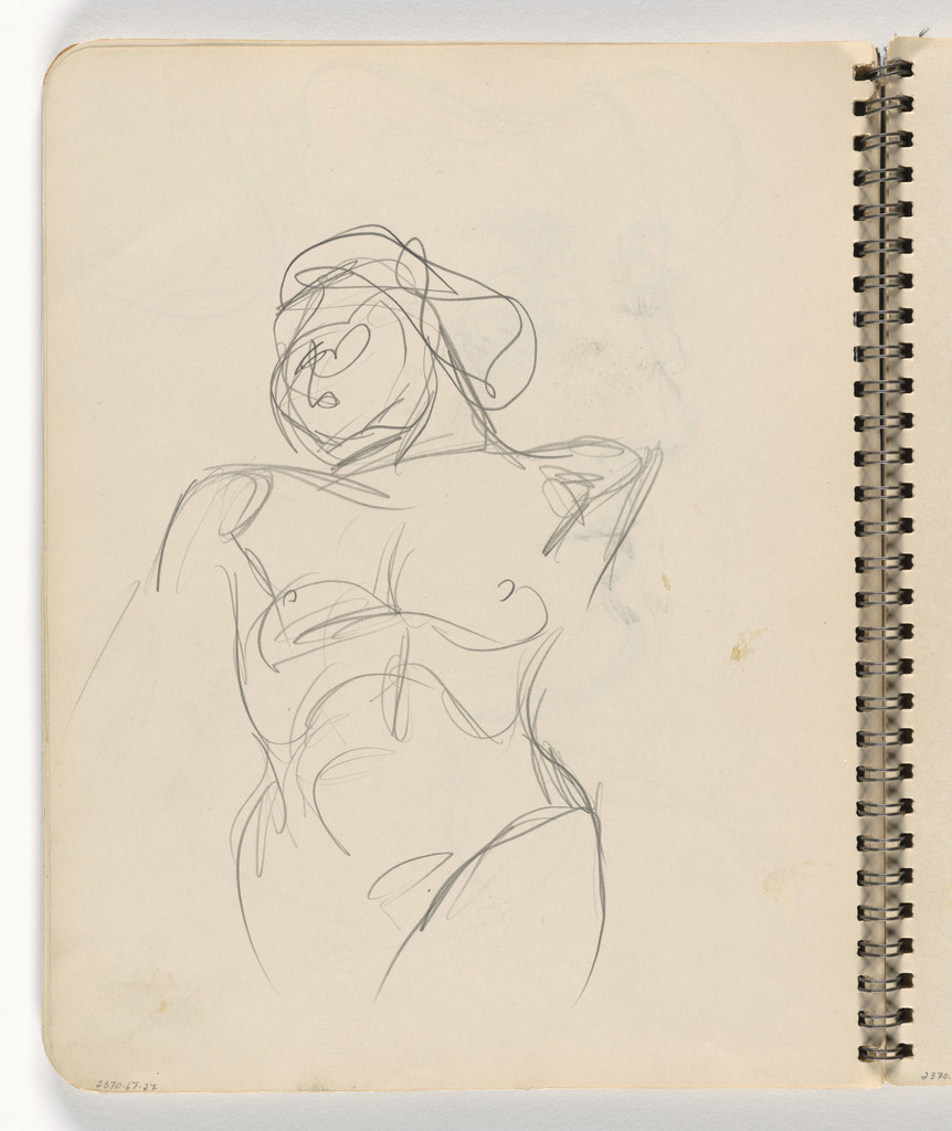 Sketchbook, John D. Graham, 1944