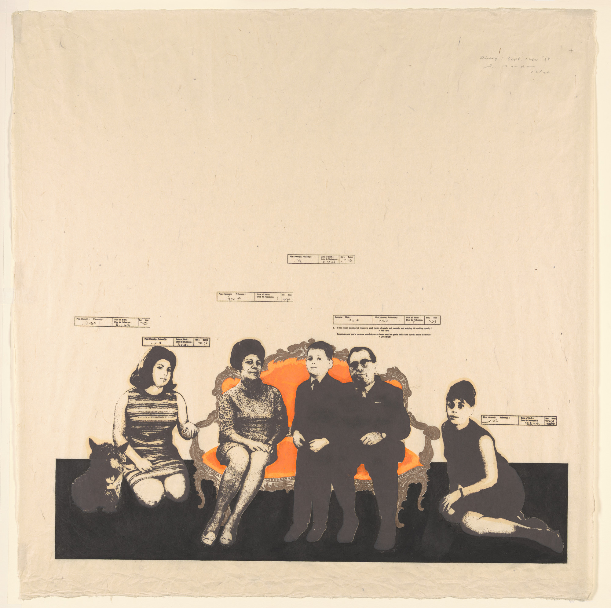 Tetsuya Noda. Diary: Sept. 11th '68