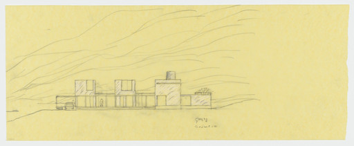 Seung H-Sang. Subaek-dang Residence, Namyangju, Korea (Plan sketch)