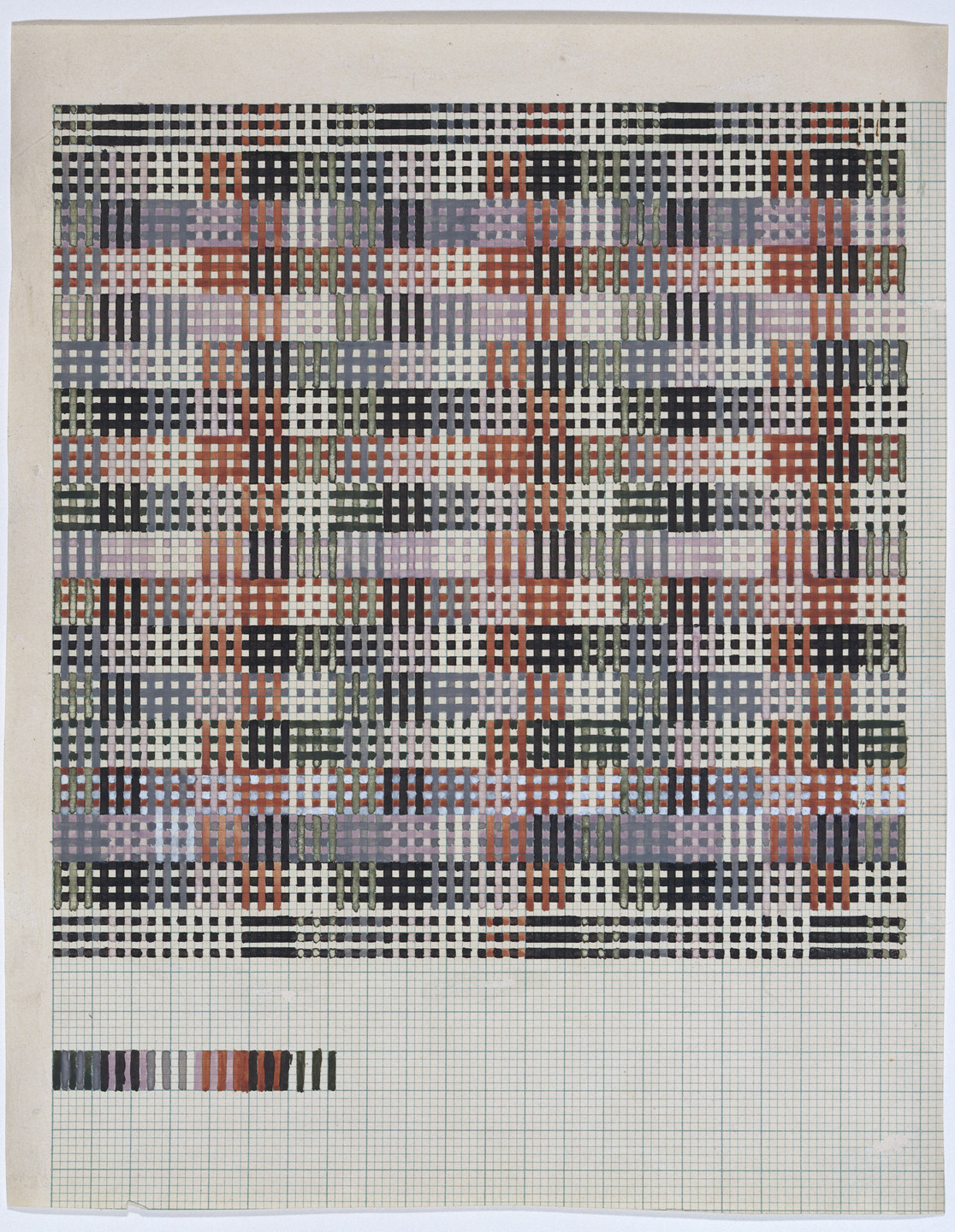 Anni Albers. Design for Tablecloth. 1930