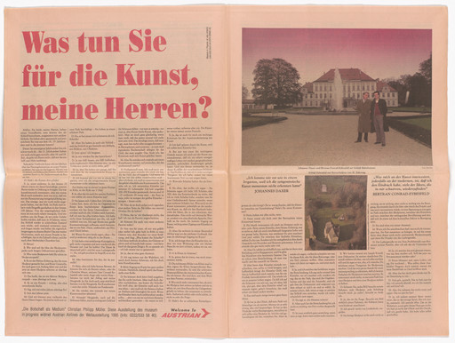 Christian Philipp Müller. Untitled from the Museum in Progress project The Message as Medium