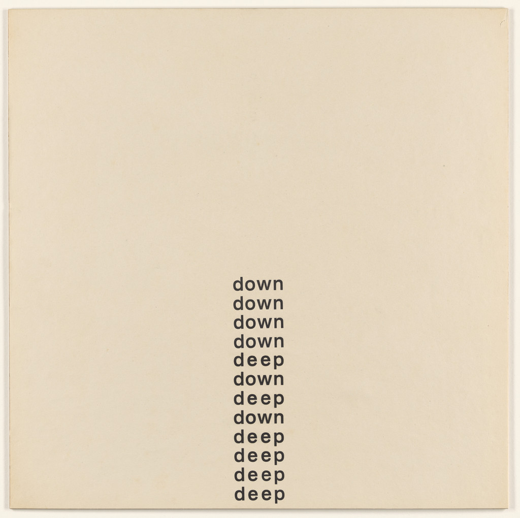 Poster - poem, Willys de Castro, 1958