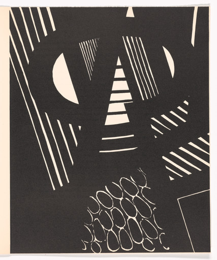 Jean Dewasne. Plate (page 15) from Préface à un livre futur