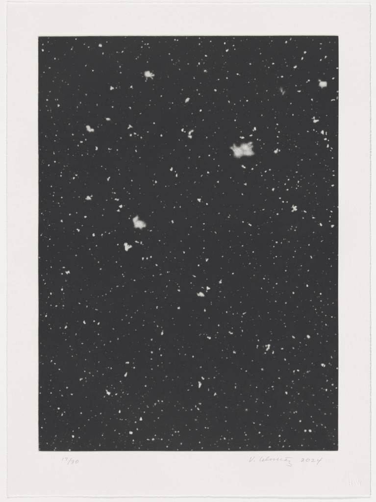 Untitled (snow), Vija Celmins, 2024