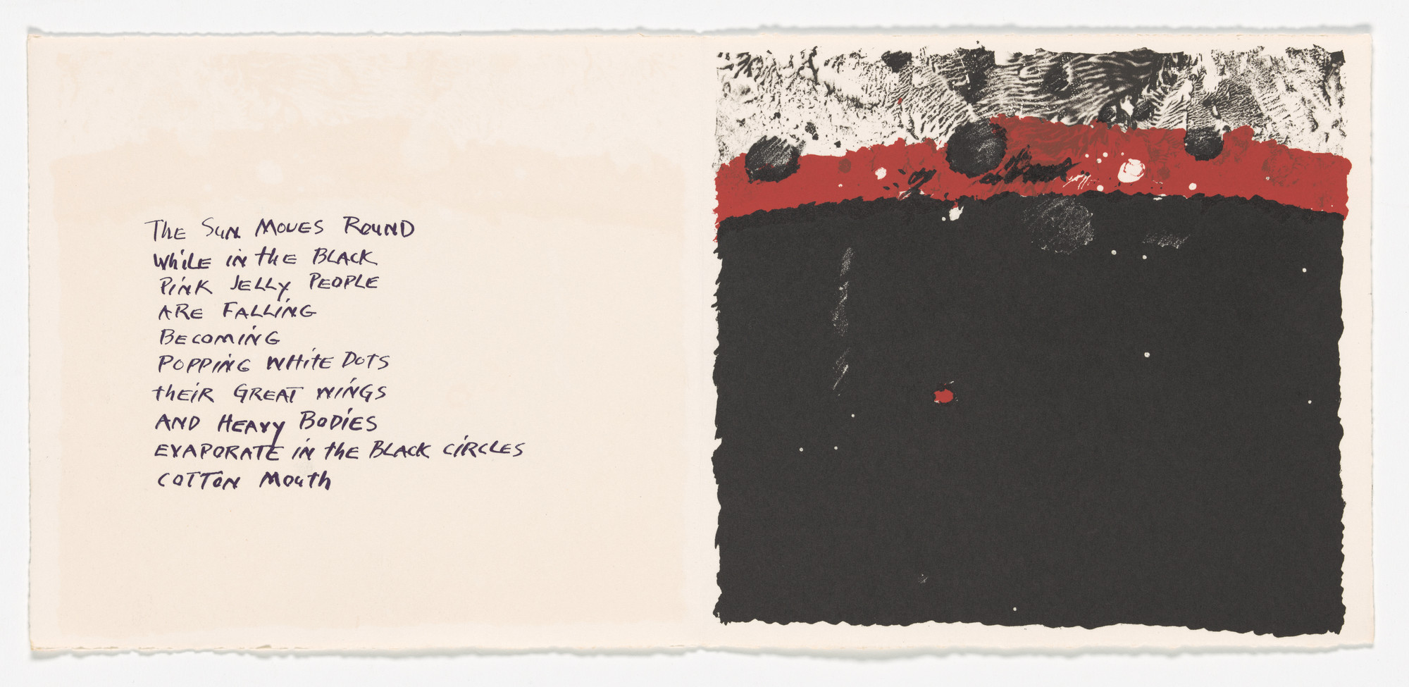 Kinji Akagawa. The Sun Moves Round (plate V) from Pink Jelly