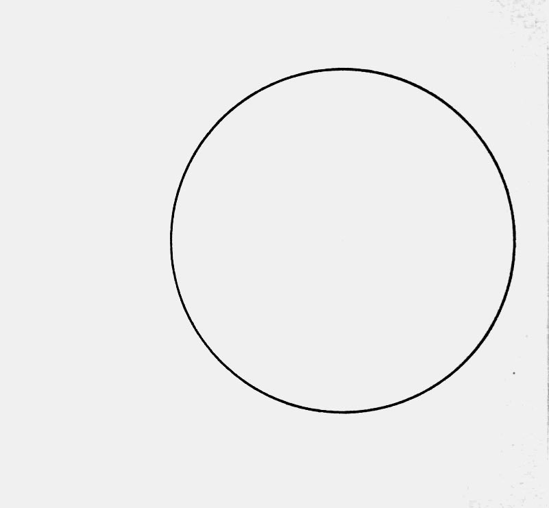 Ellsworth Kelly. Circle Line. 1951