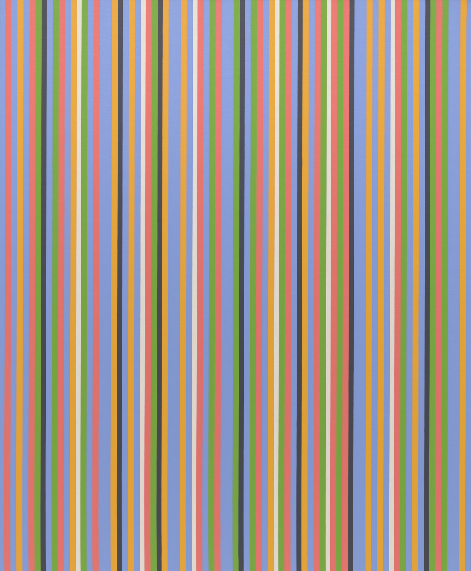 Bridget Riley. Blue About