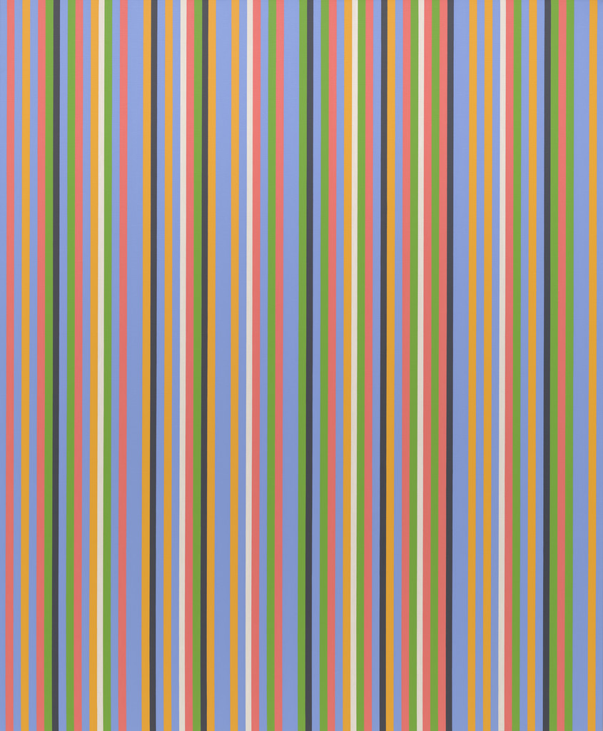 Blue About, Bridget Riley, 1983/2002
