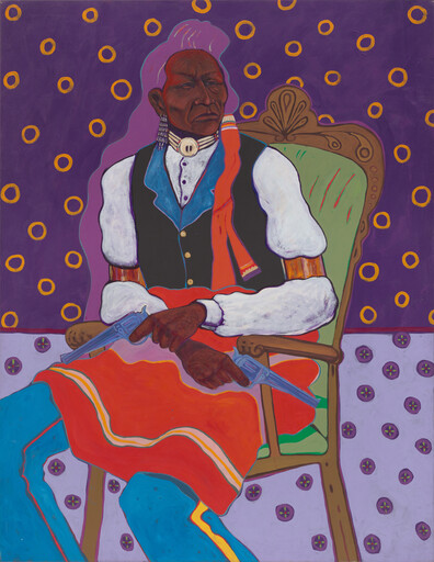 T.C. Cannon. Two Guns Arikara