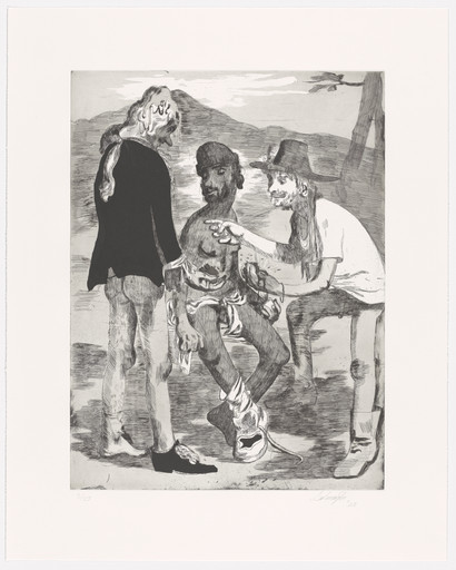 Salman Toor. The Barter