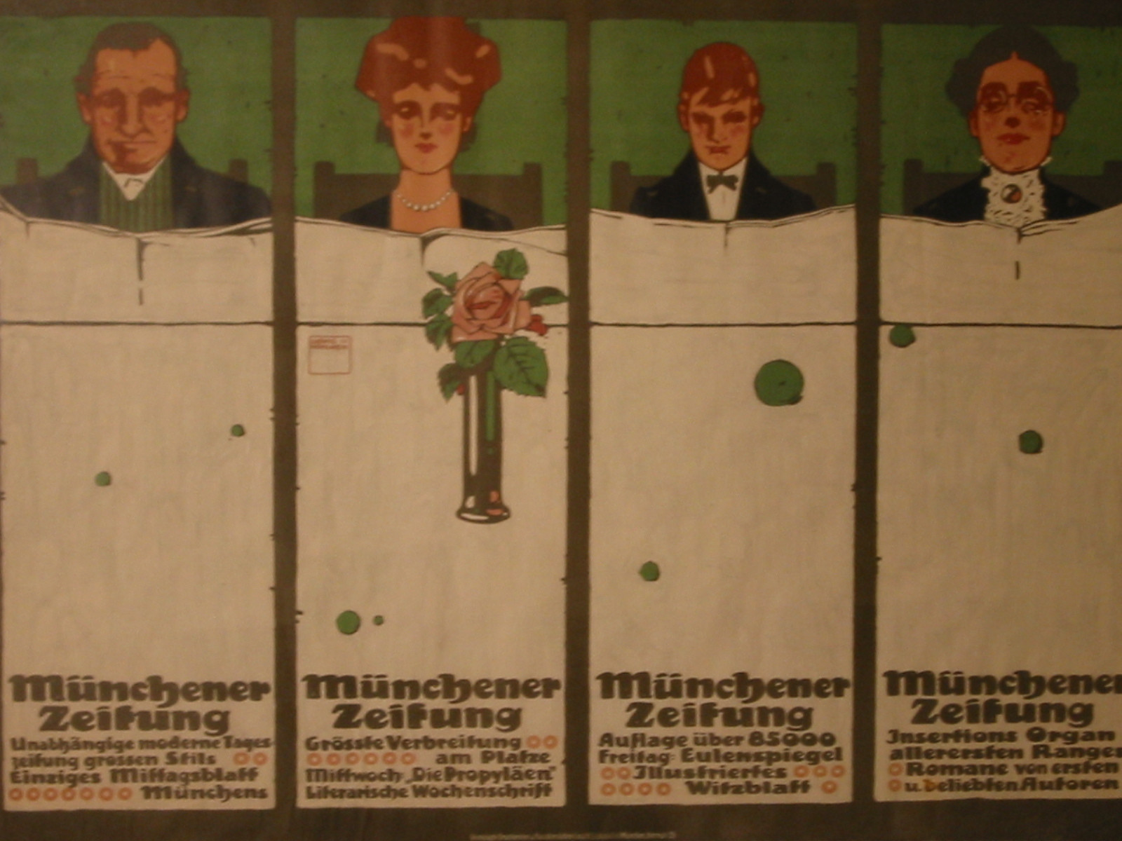 Ludwig Hohlwein. Münchener Zeitung. 1909