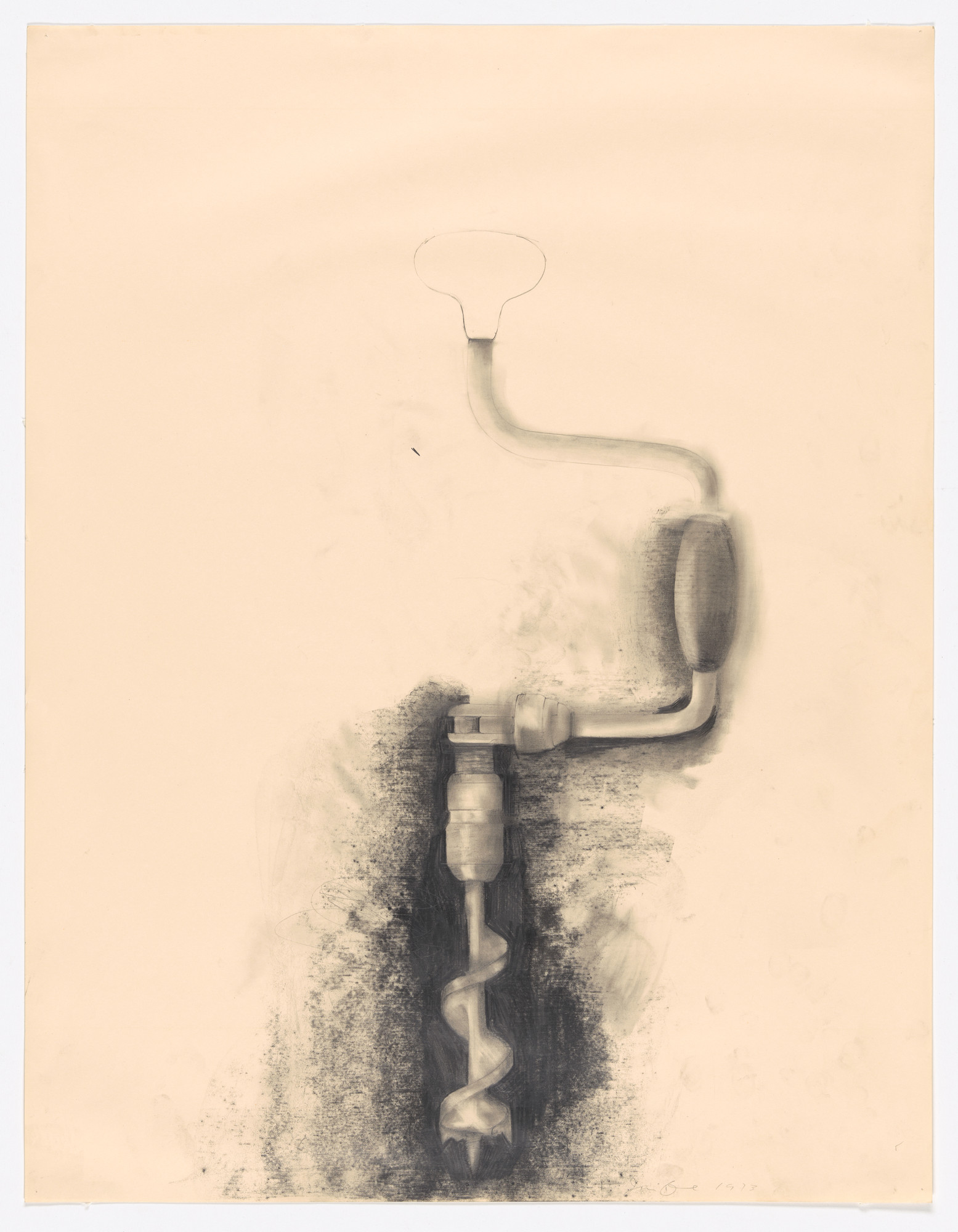 Jim Dine. Untitled (Brace and Bit) from Untitled Tool Series