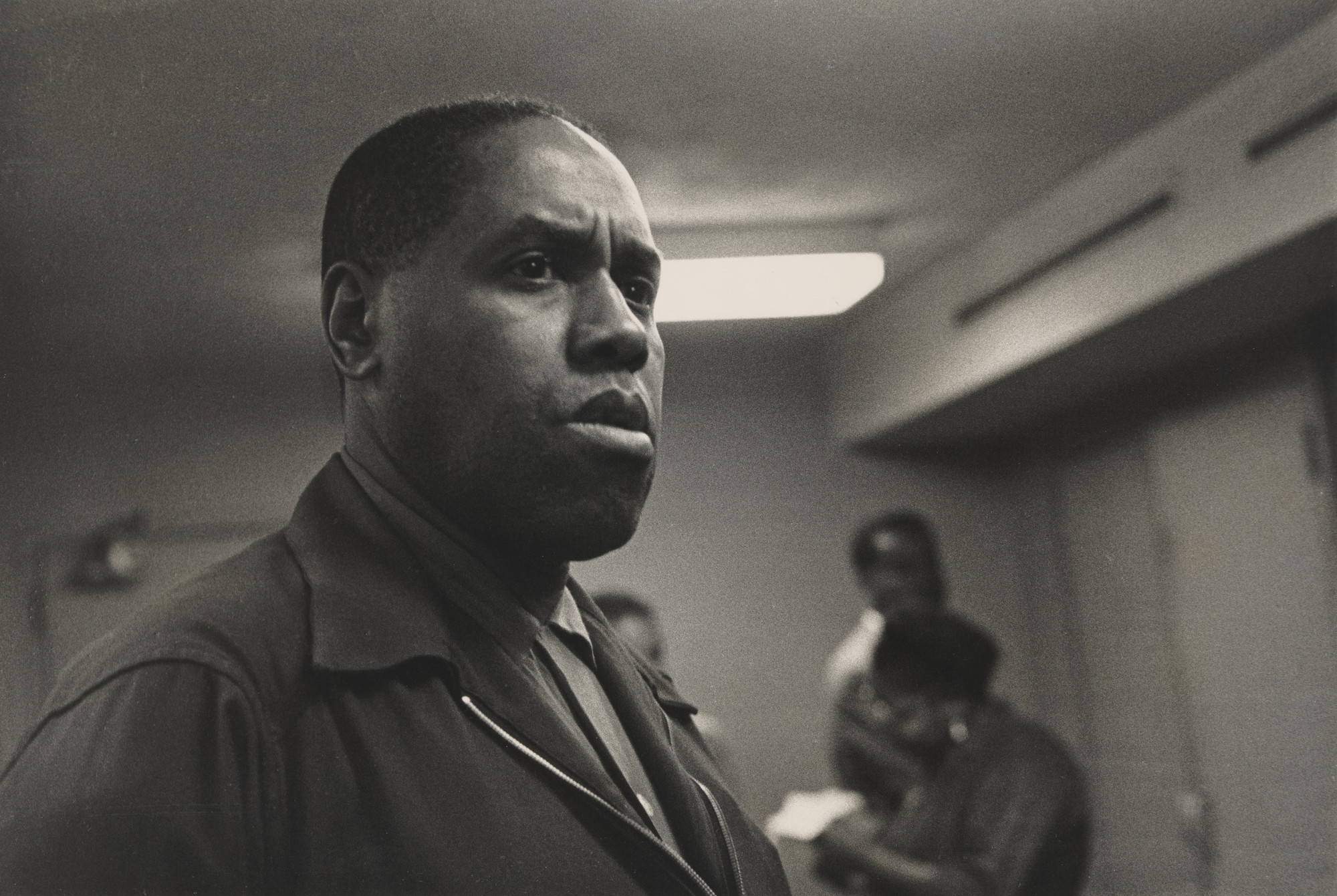 Mildred Grossman. Untitled (man with furrowed brow)