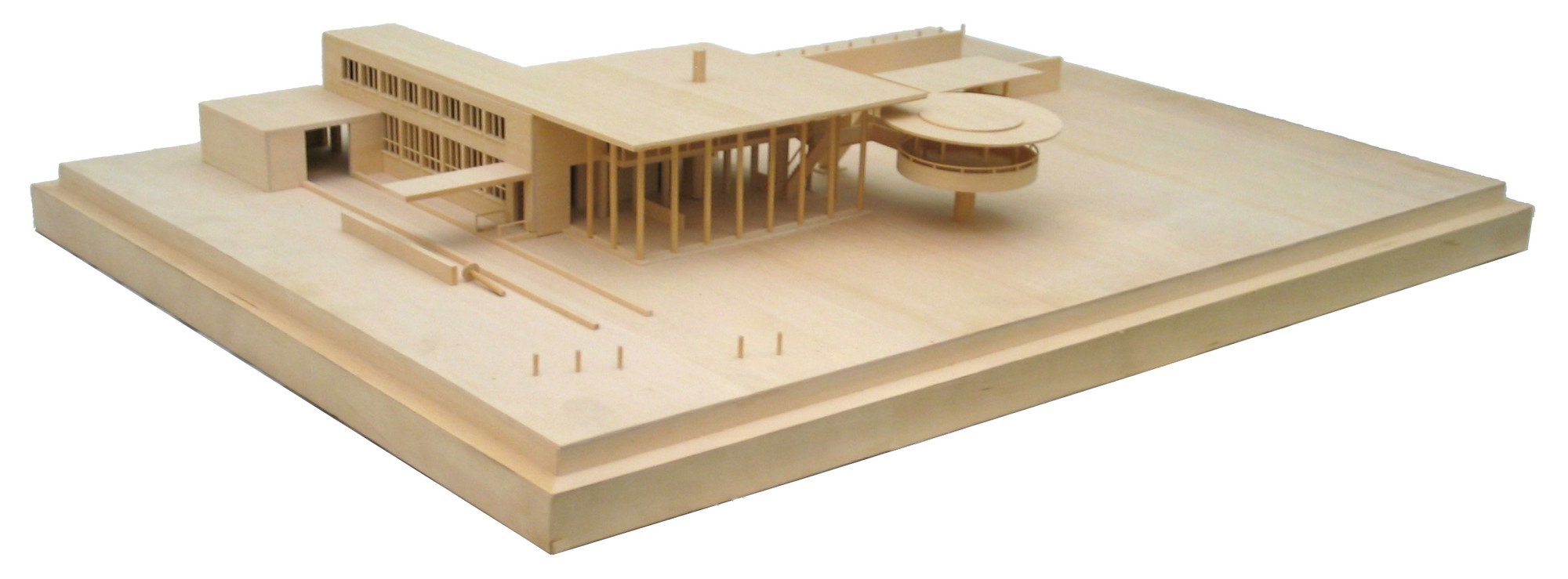 J. J. Pieter Oud. Johnson House, project, Pinehurst, North Carolina. 1930-31