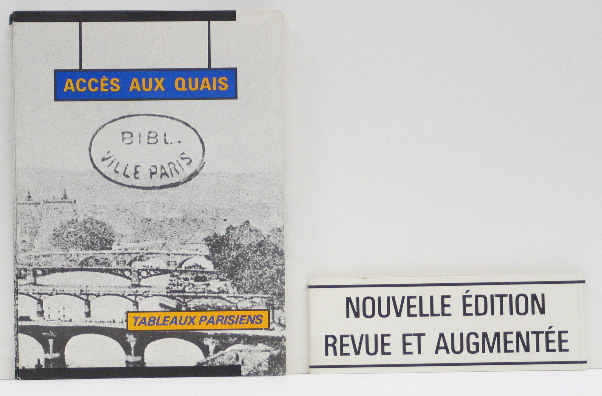 Lothar Baumgarten. Access to the Platforms: Parisian Scenes. 1985-86