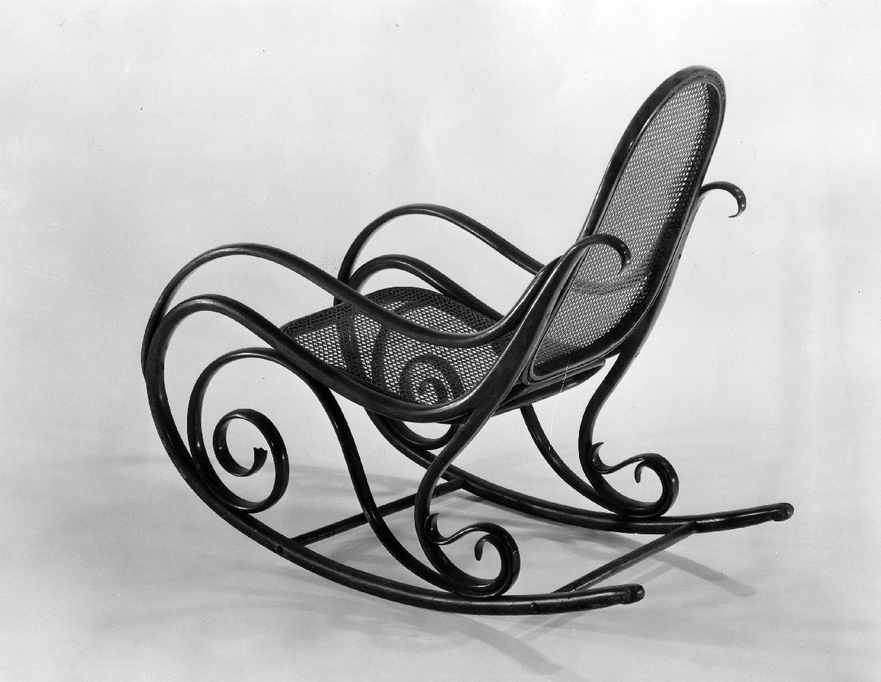 Gebrüder Thonet, company design. Rocking Chair. c. 1860