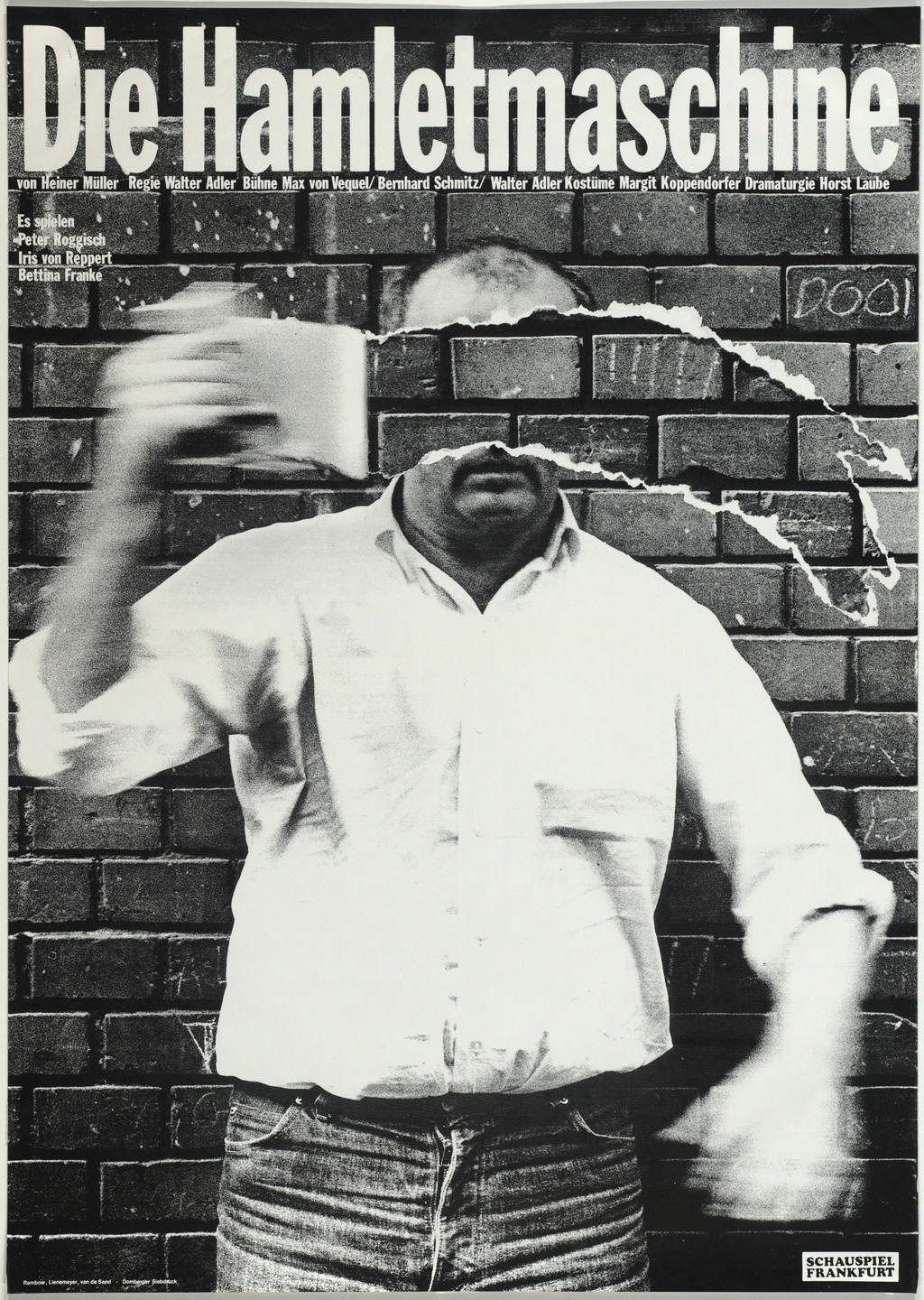 Gunter Rambow. Die Hamletmaschine. 1980