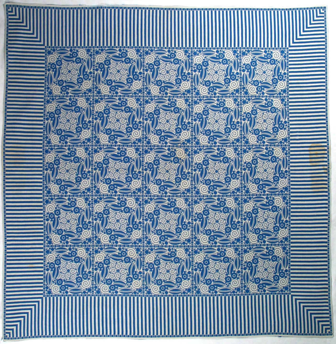 Josef Hoffmann, Berthold Löffler. Tablecloth. 1905