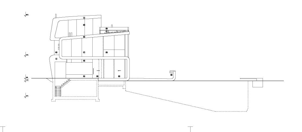 Lindy Roy. Poolhouse, Sagaponac, New York, West elevation. 2003