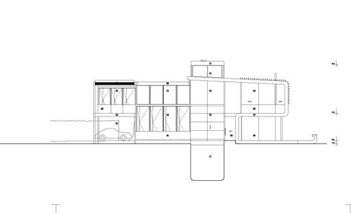 Poolhouse
Sagaponack, New York
South elevation