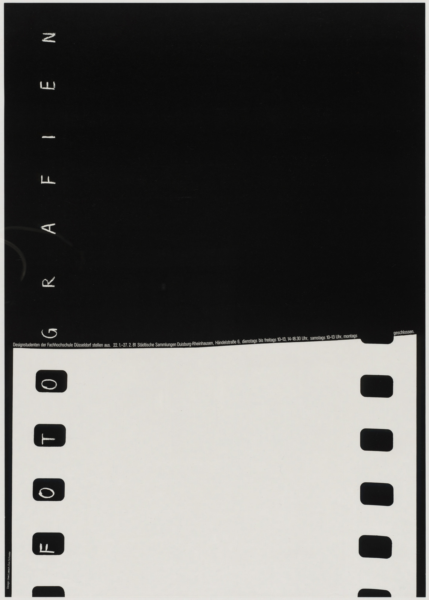 Uwe Loesch Eva Schoeler Fotografien Photographs 1981 Moma