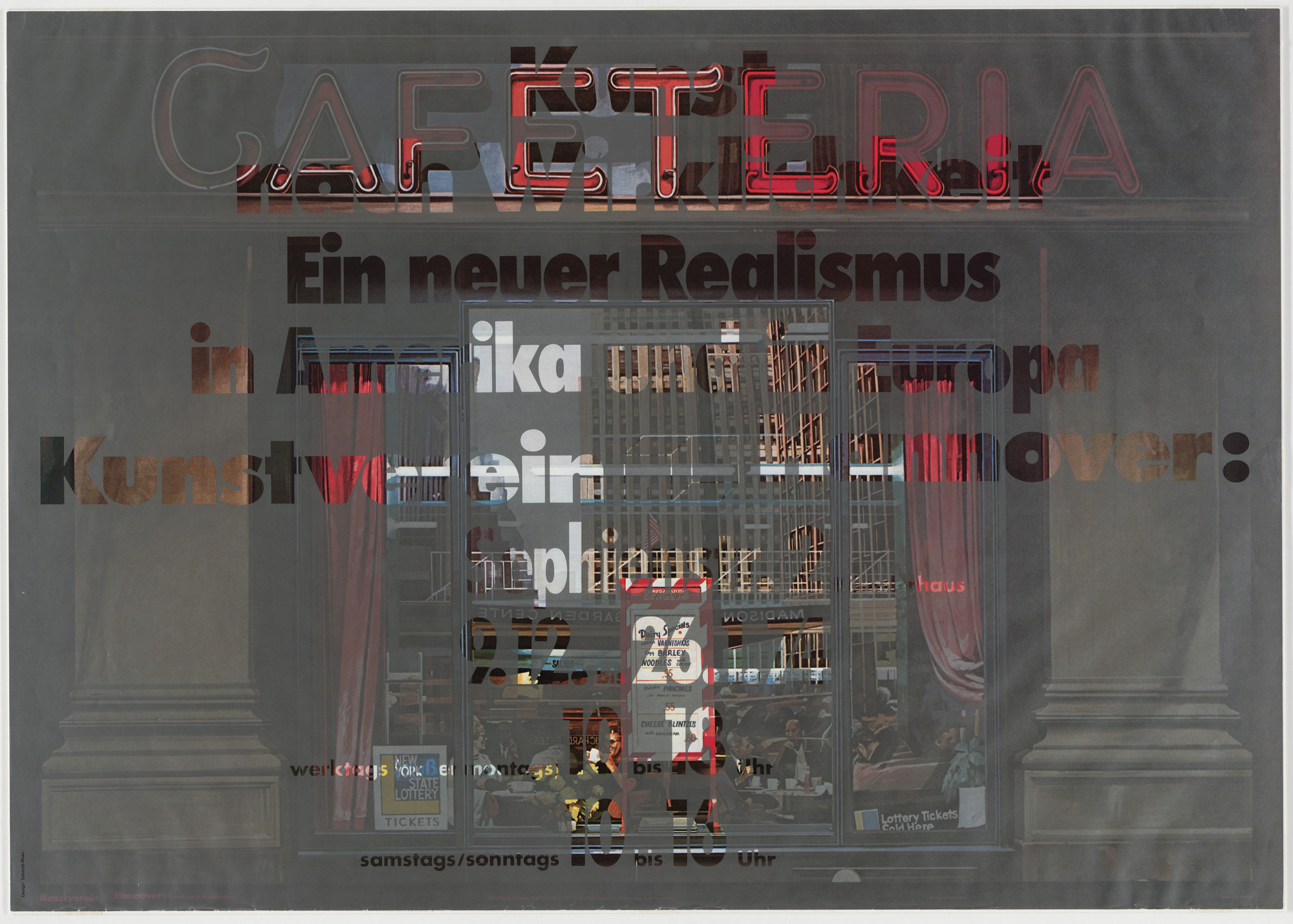 Helmut Schmidt-Rhen. Kunst nach Wirklichkeit, Ein neuer Realismus in Amerika und in Europa. 1978