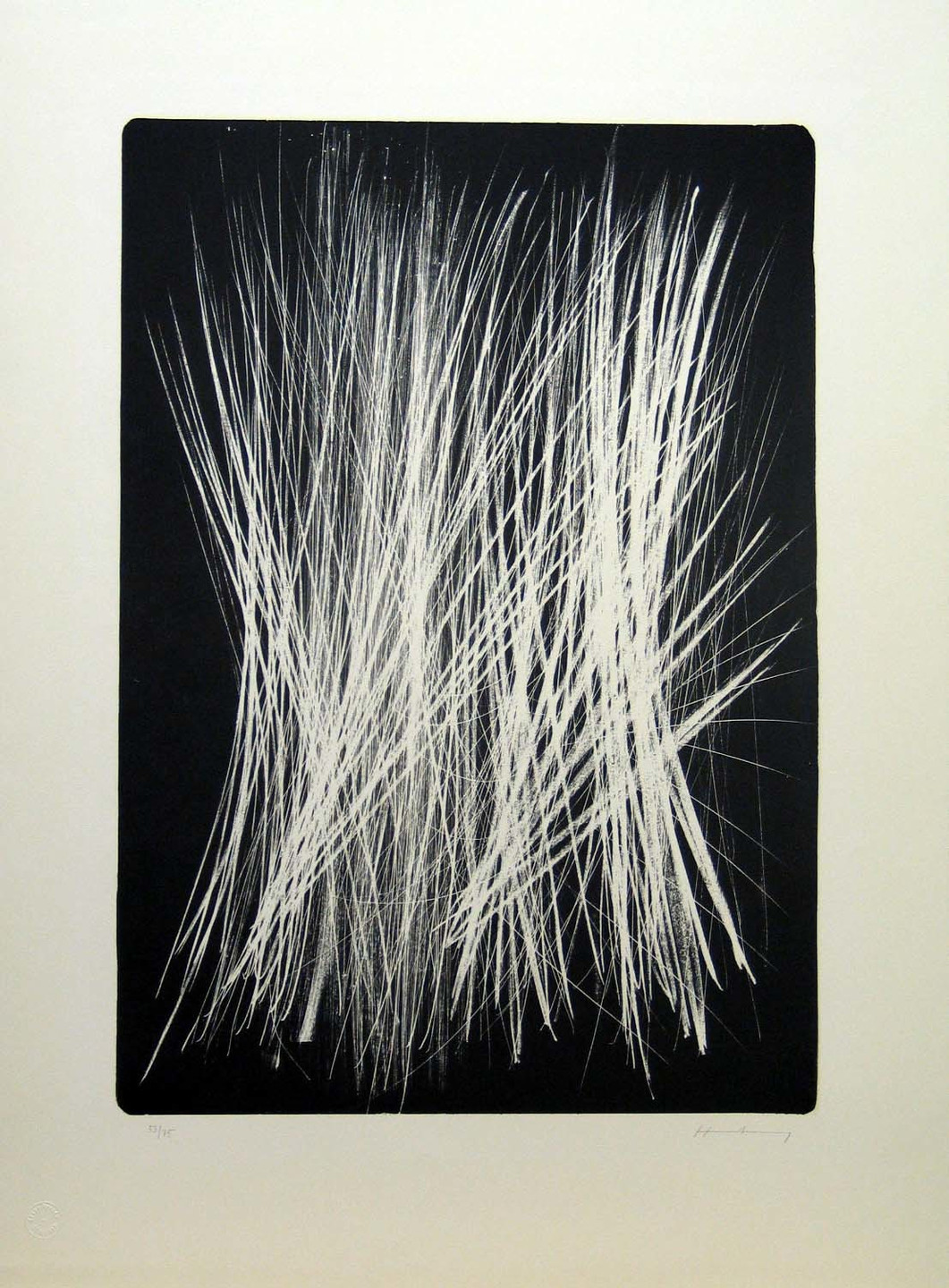 Hans Hartung. L 102. 1963