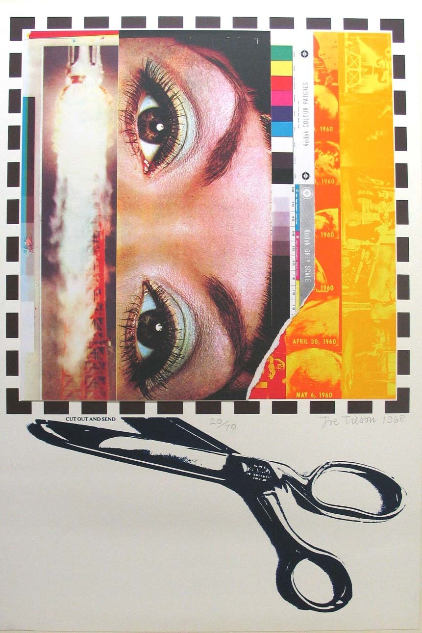 Joe Tilson. Cut Out and Send. 1968