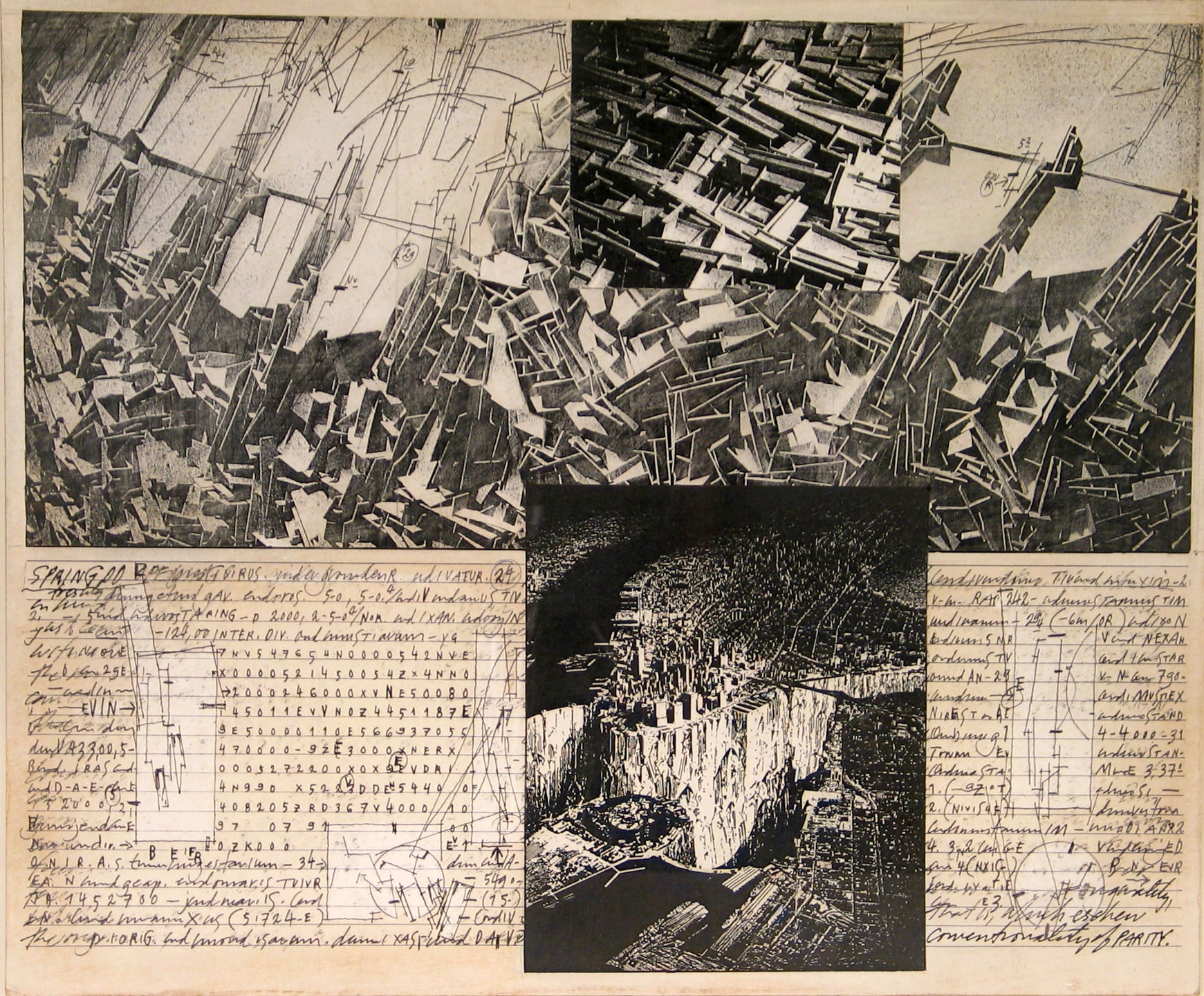 Lebbeus Woods. Terrain Project. 1999