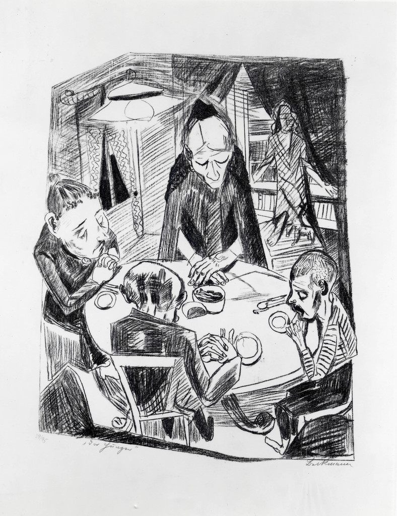 Hunger (plate 5) [Der Hunger (Blatt 5)] from Hell (Die Hölle)