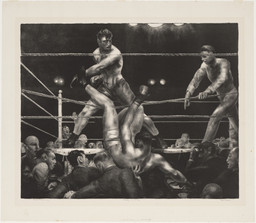 George Bellows. Dempsey and Firpo. 1923–24