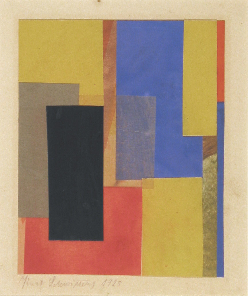 Kurt Schwitters. Untitled (With Black Rectangle). 1925 | MoMA