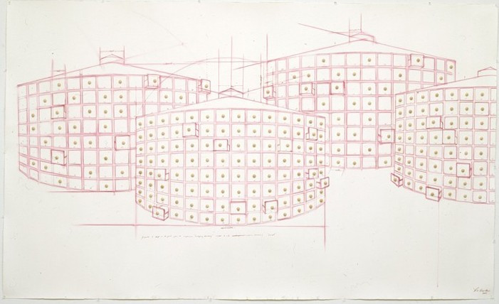 Los Carpinteros, Alexandre Arrechea, Dagoberto Rodriguez, Marco Castillo. Cárcel (Prison). 2001