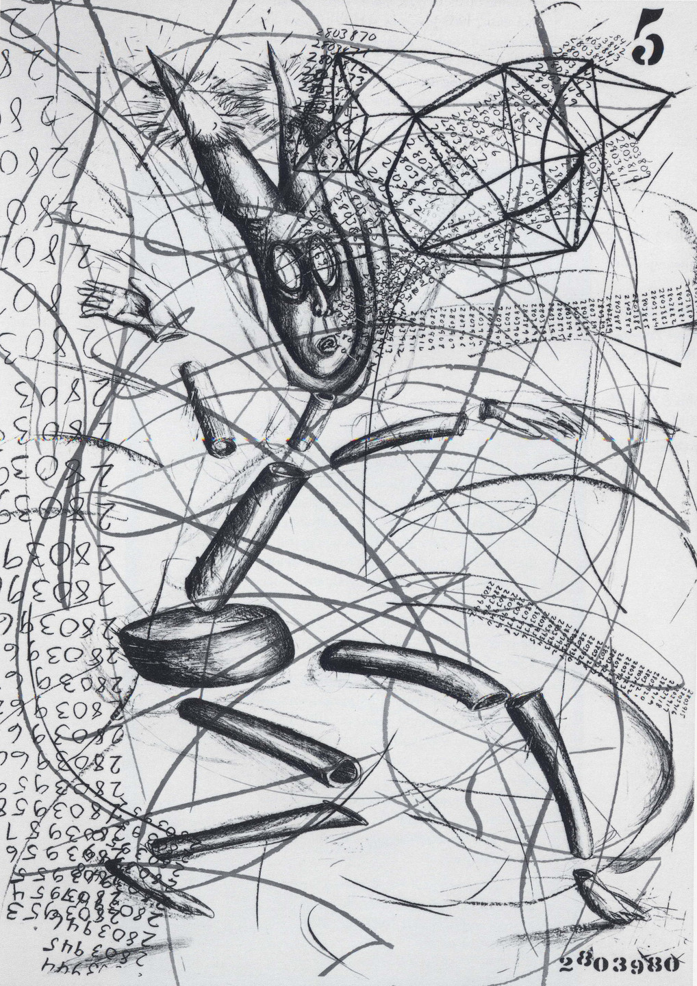 Jonathan Borofsky. Stick Man. 1983