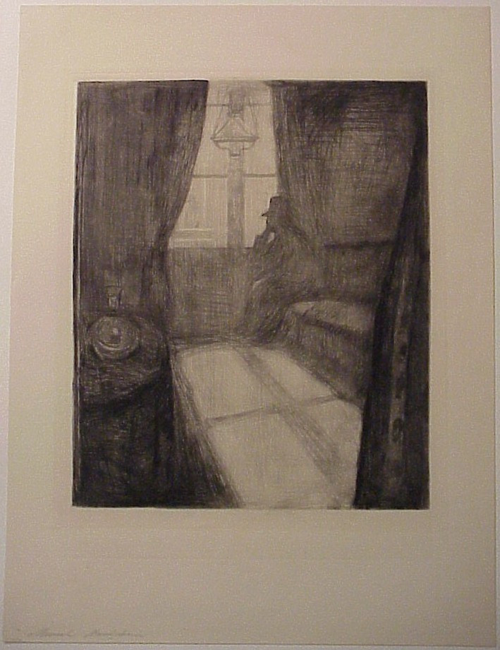 Edvard Munch. Moonlight. Night in St. Cloud (Måneskinn. Natt i St. Cloud). 1895