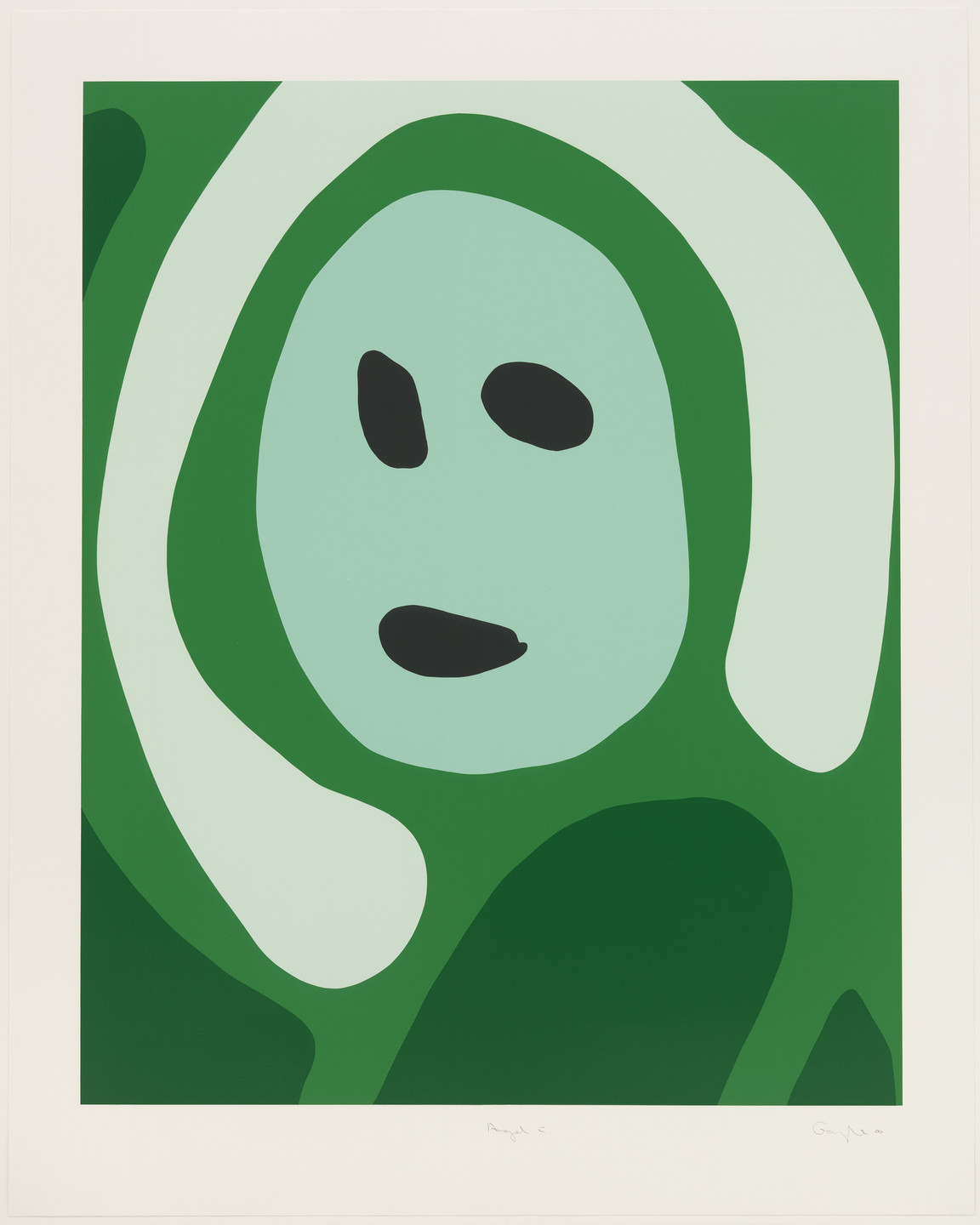 Gary Hume. Spring Angel C from Spring Angels. 2000